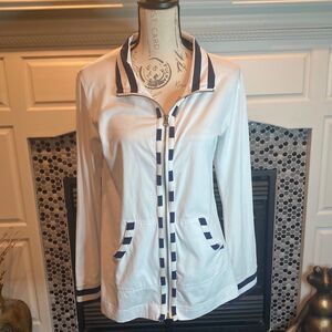 Duffield Lane zip up lightweight jacket, size medium